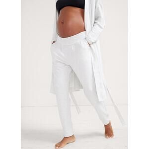 Hatch 'The Indoor Outdoor' White French Terry Jogger Size 0